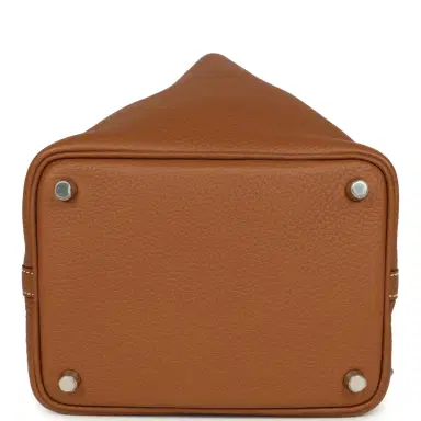HERMÈS Hermes Picotin Lock 18 Eclat Gold and Rose Sakura Clemence Palladium Hardware | Thumbnail 6