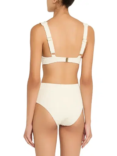 Simkhai Women's Klara Tweed Balconette Bikini Top | Thumbnail 3 Simkhai Women's Klara Tweed Balconette Bikini Top | Thumbnail 3