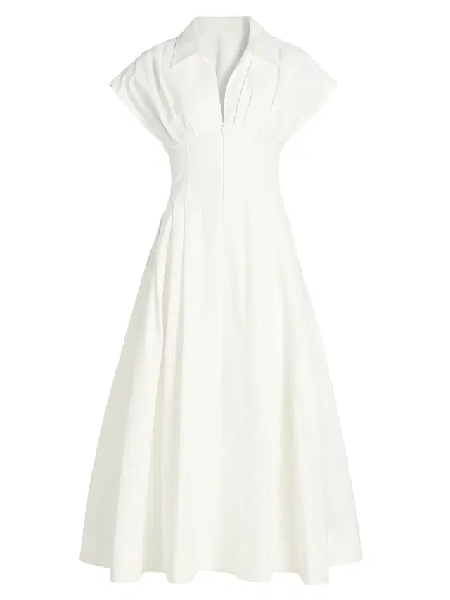 Women's Farlow Cotton-Blend Midi-Dress - White