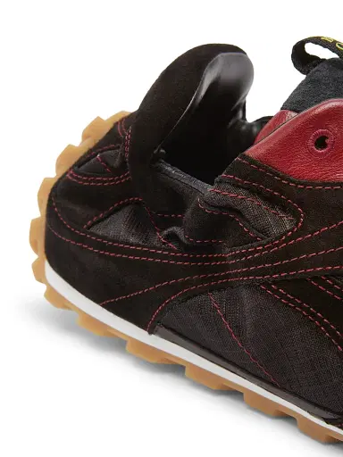Bottega Veneta Men's Orbit Flash Suede Sneakers - Black Dark Apple - Size 6 | Thumbnail 6 Bottega Veneta Men's Orbit Flash Suede Sneakers - Black Dark Apple - Size 6 | Thumbnail 6
