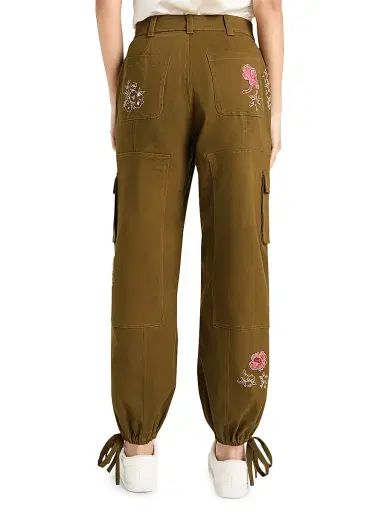 Rebelette Women's Zola Desert Rose Cargo Jogger Pants | Thumbnail 3 Rebelette Women's Zola Desert Rose Cargo Jogger Pants | Thumbnail 3