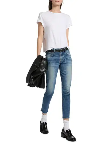 Moussy Vintage Women's Vizcaya Skinny Crop Jeans | Thumbnail 2