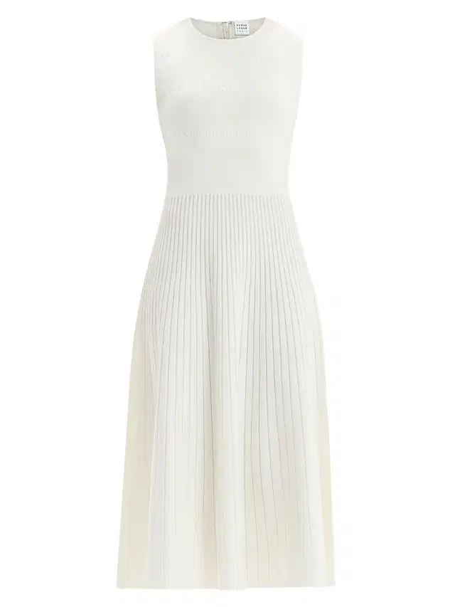 Women's Cassia Pointelle-Knit Midi-Dress - Alabaster