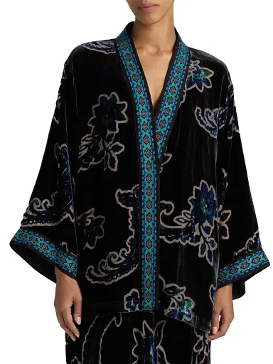 Johnny Was Women's Merhawi Kimono-Inspired Jacket - Monade | Thumbnail 3