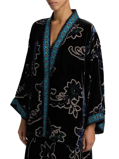 Johnny Was Women's Merhawi Kimono-Inspired Jacket - Monade | Thumbnail 4