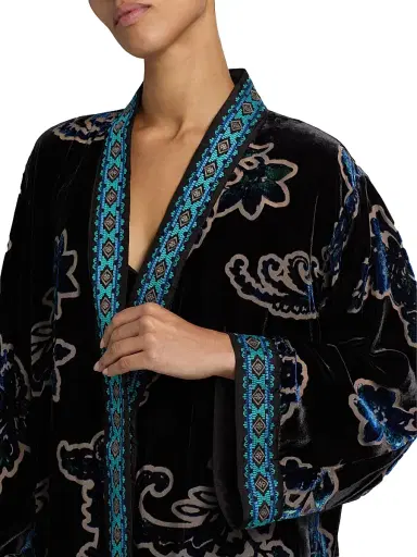 Johnny Was Women's Merhawi Kimono-Inspired Jacket - Monade | Thumbnail 6