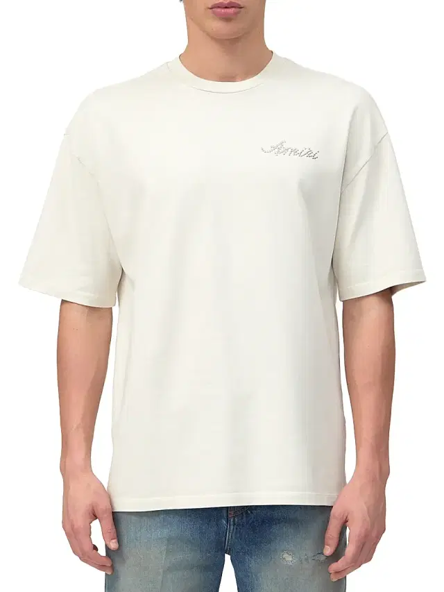 Men's Logo Stud Oversized T-Shirt -