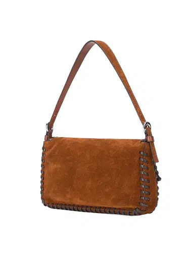 Staud Women's Harlow Suede Shoulder Bag | Thumbnail 2