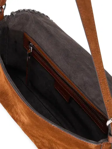 Staud Women's Harlow Suede Shoulder Bag | Thumbnail 3
