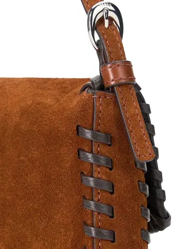 Staud Women's Harlow Suede Shoulder Bag | Thumbnail 4