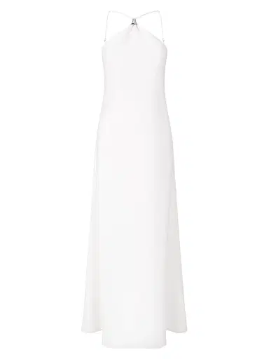 Staud Women's Calla Halter Maxi Dress | Thumbnail 1 Staud Women's Calla Halter Maxi Dress | Thumbnail 1