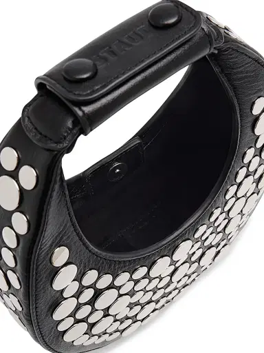 Staud Women's Goodnight Studded Oval Top Handle Bag - Rivets | Thumbnail 4 Staud Women's Goodnight Studded Oval Top Handle Bag - Rivets | Thumbnail 4