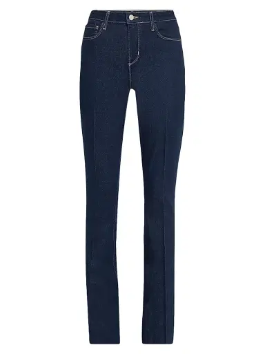 L'AGENCE Women's Ruth High-Rise Stretch Straight-Leg Jeans - Koval | Thumbnail 1 L'AGENCE Women's Ruth High-Rise Stretch Straight-Leg Jeans - Koval | Thumbnail 1