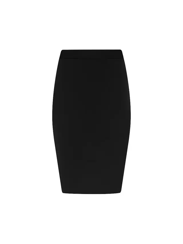 L'AGENCE Women's Olyvia Pencil Skirt - Black