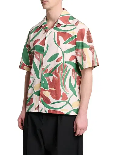 Jacquemus Men's Fonccio Camp Shirt - Size 44 | Thumbnail 3 Jacquemus Men's Fonccio Camp Shirt - Size 44 | Thumbnail 3