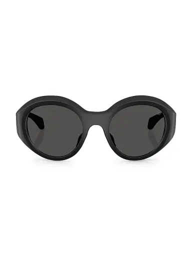 Moncler Men's Satellite 51MM Round Sunglasses - Black | Thumbnail 2 Moncler Men's Satellite 51MM Round Sunglasses - Black | Thumbnail 2