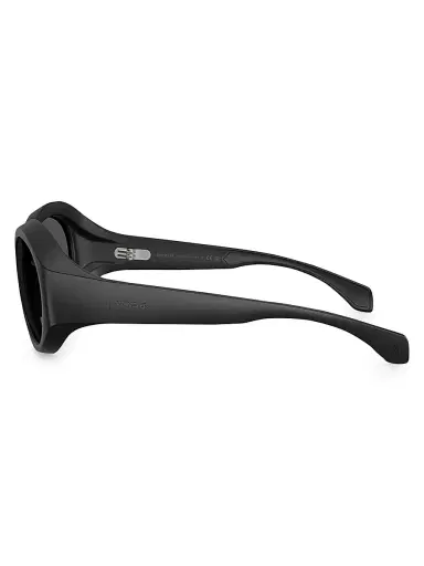 Moncler Men's Satellite 51MM Round Sunglasses - Black | Thumbnail 3 Moncler Men's Satellite 51MM Round Sunglasses - Black | Thumbnail 3