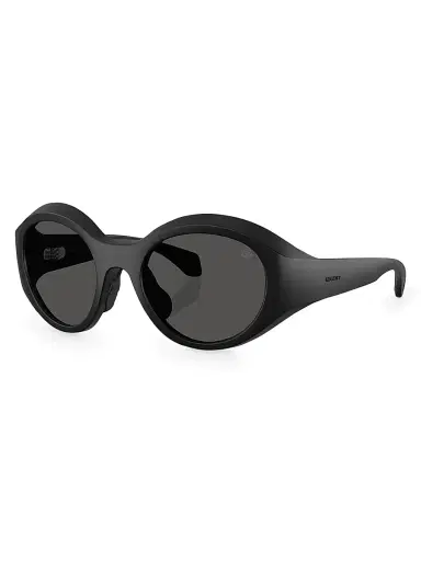 Moncler Men's Satellite 51MM Round Sunglasses - Black | Thumbnail 1 Moncler Men's Satellite 51MM Round Sunglasses - Black | Thumbnail 1