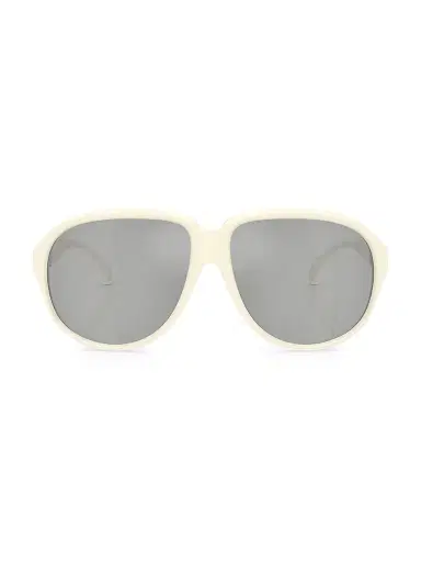 Moncler Men's Satellite 60MM Round Sunglasses - Ivory | Thumbnail 2 Moncler Men's Satellite 60MM Round Sunglasses - Ivory | Thumbnail 2