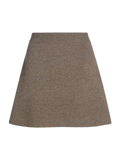 Lisa Yang Women's Clare Cashmere A-Line Miniskirt | Thumbnail 1 Lisa Yang Women's Clare Cashmere A-Line Miniskirt | Thumbnail 1