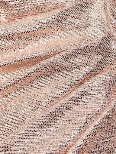 Talbot Runhof Women's Metallic Jersey V-Neck Gown - Blush - Size 14 | Thumbnail 7 Talbot Runhof Women's Metallic Jersey V-Neck Gown - Blush - Size 14 | Thumbnail 7