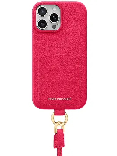 MAISON de SABRÉ Sling Phone Case (iPhone 16 Pro Max) - Shibuya Fuchsia | Thumbnail 2 MAISON de SABRÉ Sling Phone Case (iPhone 16 Pro Max) - Shibuya Fuchsia | Thumbnail 2