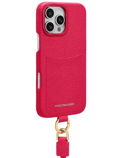 MAISON de SABRÉ Sling Phone Case (iPhone 16 Pro Max) - Shibuya Fuchsia | Thumbnail 3 MAISON de SABRÉ Sling Phone Case (iPhone 16 Pro Max) - Shibuya Fuchsia | Thumbnail 3