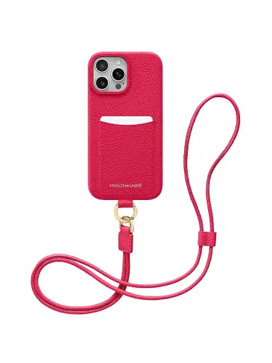 MAISON de SABRÉ Sling Phone Case (iPhone 16 Pro Max) - Shibuya Fuchsia | Thumbnail 1 MAISON de SABRÉ Sling Phone Case (iPhone 16 Pro Max) - Shibuya Fuchsia | Thumbnail 1