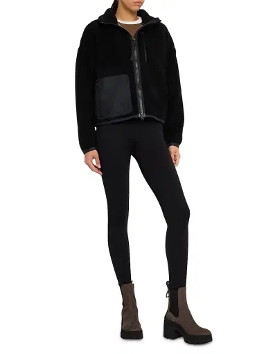 Canada Goose Women's Simcoe Fleece Jacket - Black - Size Large | Thumbnail 2