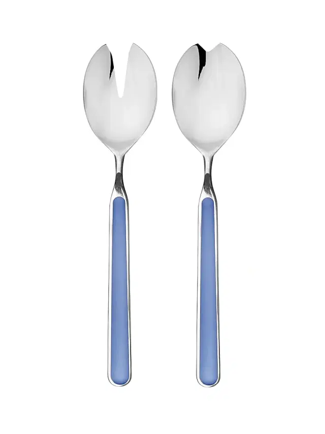 Mepra Fantasia 2-Piece Salad Server Set - Blue
