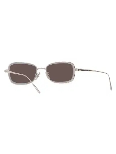 LOEWE Men's 38MM Rectangle Sunglasses - Grey | Thumbnail 4 LOEWE Men's 38MM Rectangle Sunglasses - Grey | Thumbnail 4