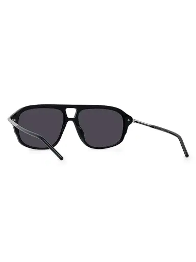 Givenchy Men's GV40113IM 57MM Square Sunglasses - Black | Thumbnail 4 Givenchy Men's GV40113IM 57MM Square Sunglasses - Black | Thumbnail 4