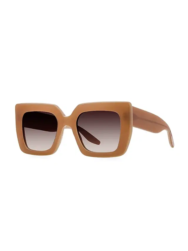 Barton Perreira Women's Wailua 52MM Butterfly Sunglasses
