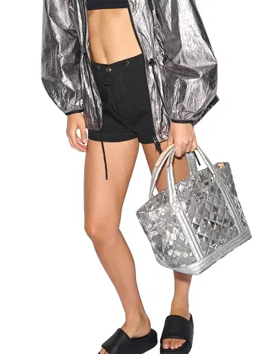 MZ Wallace Women's Empire Small Quilted Tote Bag | Thumbnail 3