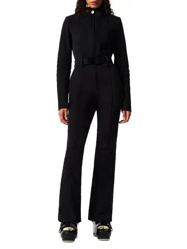 Perfect Moment Women's JG Belted Ski Suit - Black - Size XL | Thumbnail 2 Perfect Moment Women's JG Belted Ski Suit - Black - Size XL | Thumbnail 2