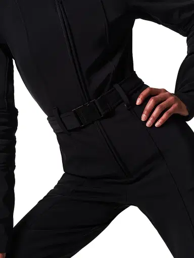 Perfect Moment Women's JG Belted Ski Suit - Black - Size XL | Thumbnail 7 Perfect Moment Women's JG Belted Ski Suit - Black - Size XL | Thumbnail 7