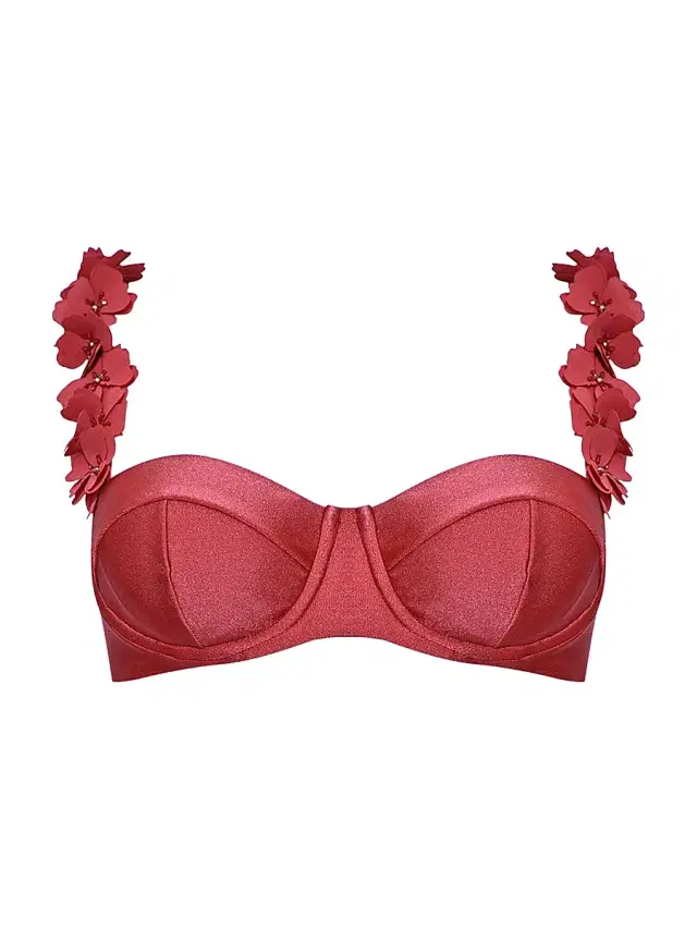 Women's Sunstone Underwire Bikini Top - Dark Pink