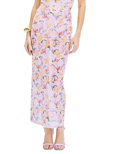 PatBo Women's Honey Flower Beach Skirt - Off White - Size XS | Thumbnail 3