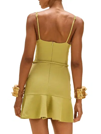 PatBo Women's Jade Knit Sleeveless A-Line Minidress | Thumbnail 3