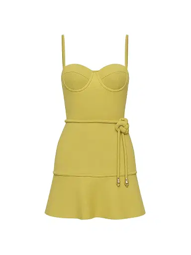 PatBo Women's Jade Knit Sleeveless A-Line Minidress | Thumbnail 1