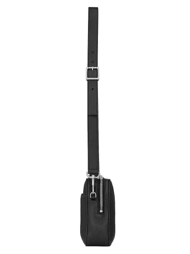 Saint Laurent Men's Small Camera Bag in Grained Leather - Black | Thumbnail 3 Saint Laurent Men's Small Camera Bag in Grained Leather - Black | Thumbnail 3