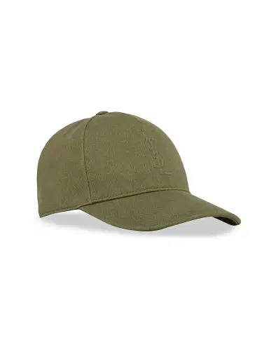 Saint Laurent Men's Cassandre Cap in Cotton Denim Twill | Thumbnail 3 Saint Laurent Men's Cassandre Cap in Cotton Denim Twill | Thumbnail 3