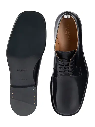 Givenchy Men's Tux Derbies in Brushed Leather - Black - Size 12 | Thumbnail 5 Givenchy Men's Tux Derbies in Brushed Leather - Black - Size 12 | Thumbnail 5