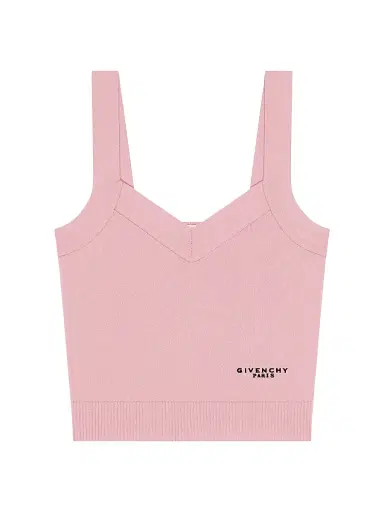 Givenchy Women's Tank Top in Wool and Cashmere - Light Pink | Thumbnail 1