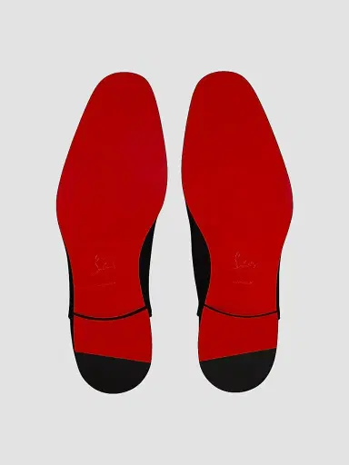 Christian Louboutin Men's Greggory Oxford Shoes - Black - Size 12.5 | Thumbnail 5