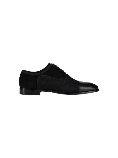 Christian Louboutin Men's Greggory Oxford Shoes - Black - Size 12.5 | Thumbnail 1