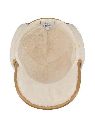 Christian Louboutin Men's Loubiwood Hat - Beige | Thumbnail 4 Christian Louboutin Men's Loubiwood Hat - Beige | Thumbnail 4