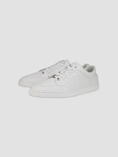Christian Louboutin Men's Chambelisneak Leather Sneakers - White | Thumbnail 2 Christian Louboutin Men's Chambelisneak Leather Sneakers - White | Thumbnail 2