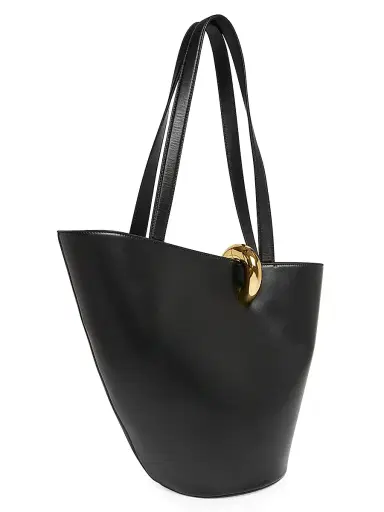 Jacquemus Women's Le Bambola Moyen Leather Tote Bag | Thumbnail 5 Jacquemus Women's Le Bambola Moyen Leather Tote Bag | Thumbnail 5