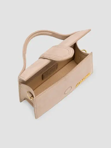 Jacquemus Women's Le Bambino Leather Top Handle Bag - Dark Beige | Thumbnail 2 Jacquemus Women's Le Bambino Leather Top Handle Bag - Dark Beige | Thumbnail 2